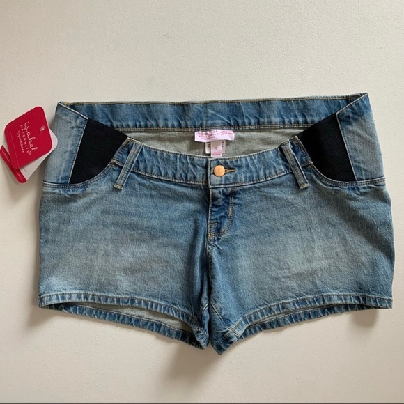 Maternity Summer Bundle | Lot of Maternity Tank Tops (2) + Maternity Shorts S/6 - Picture 8 of 15